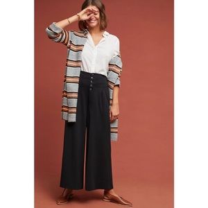 Anthropologie knit wide leg pant